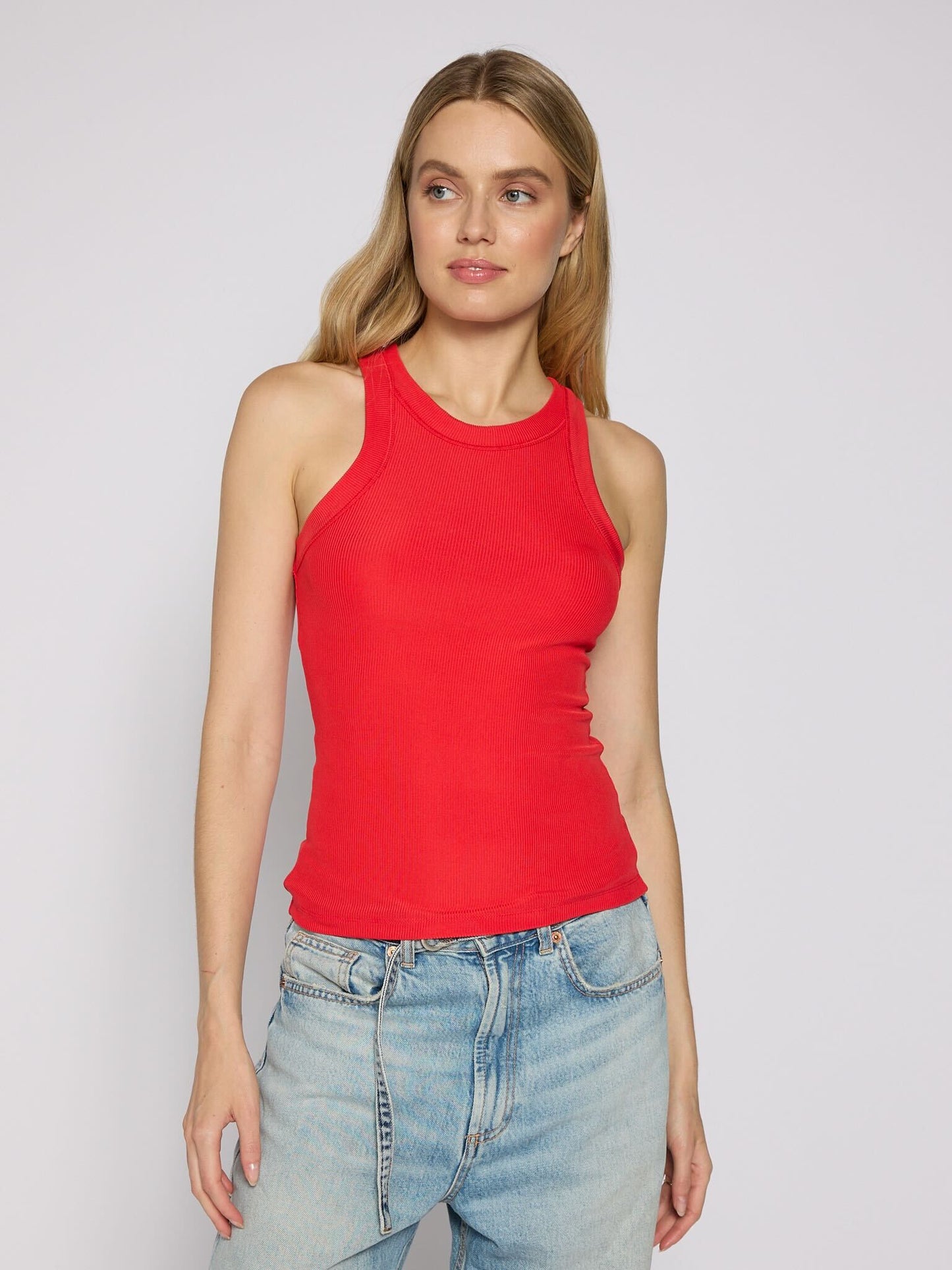 Rib Body Sculpting Tank In Various Colors