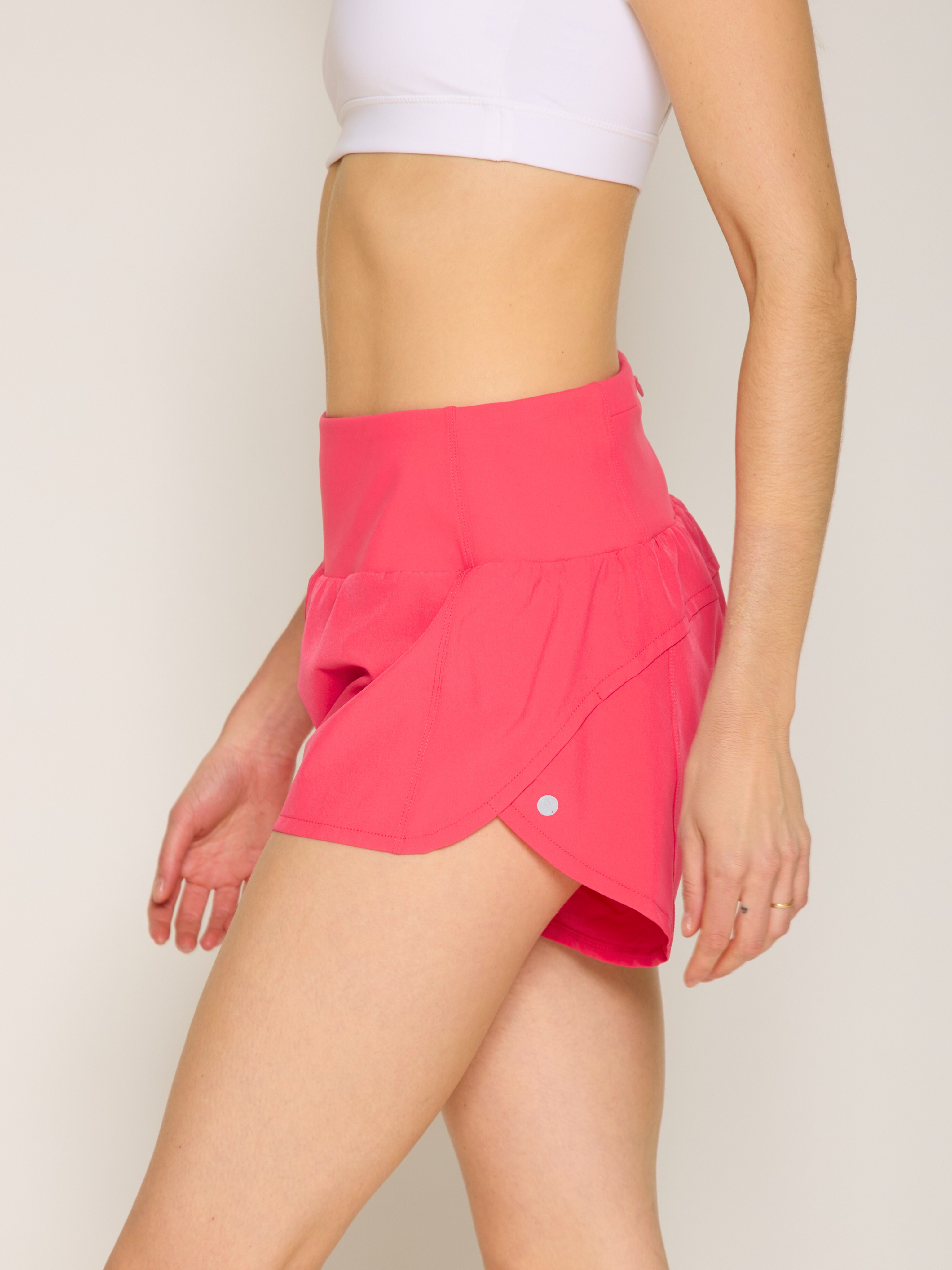 Back Yoke Woven Shorts in Various Colors