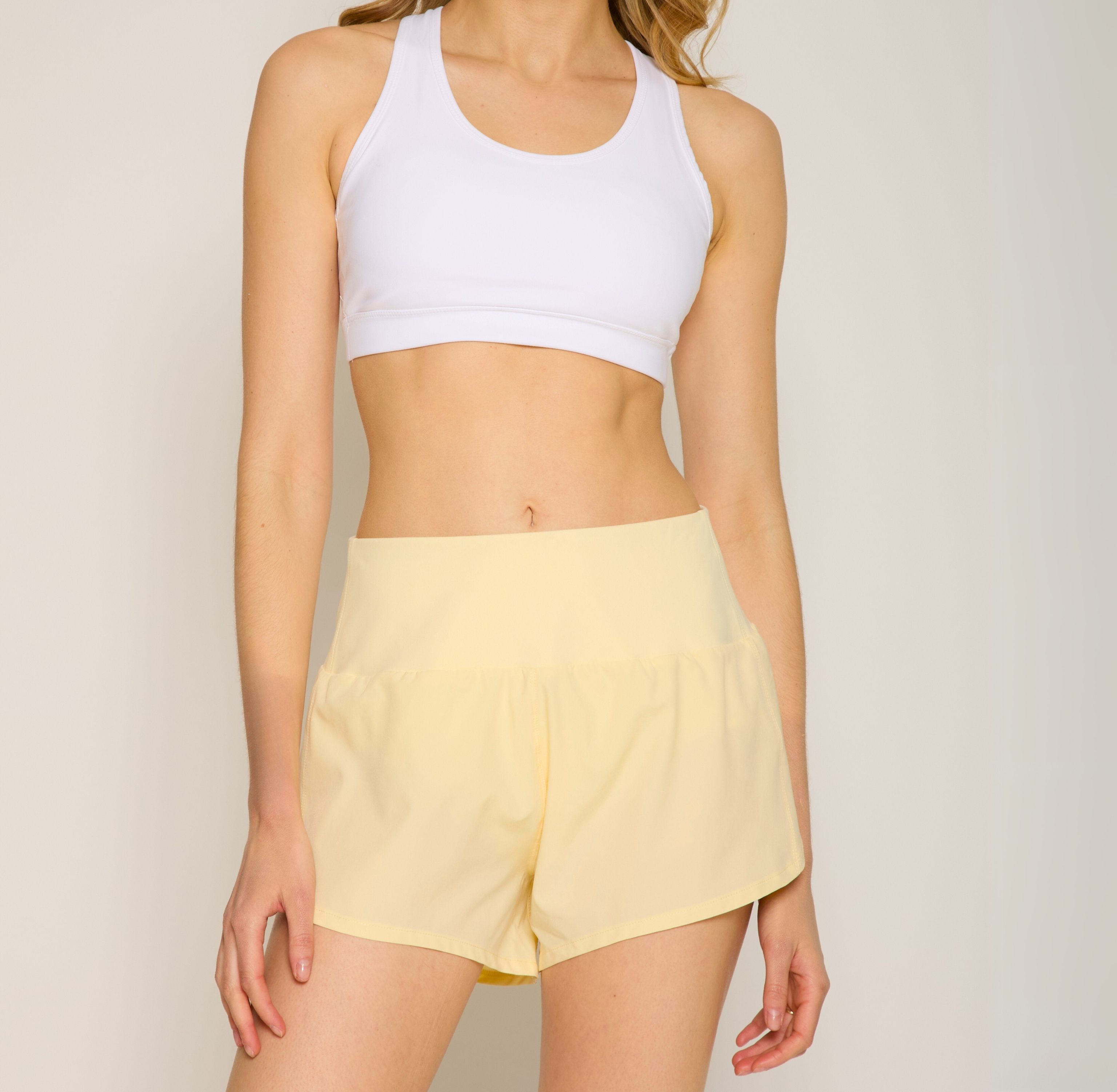 Back Yoke Woven Shorts
