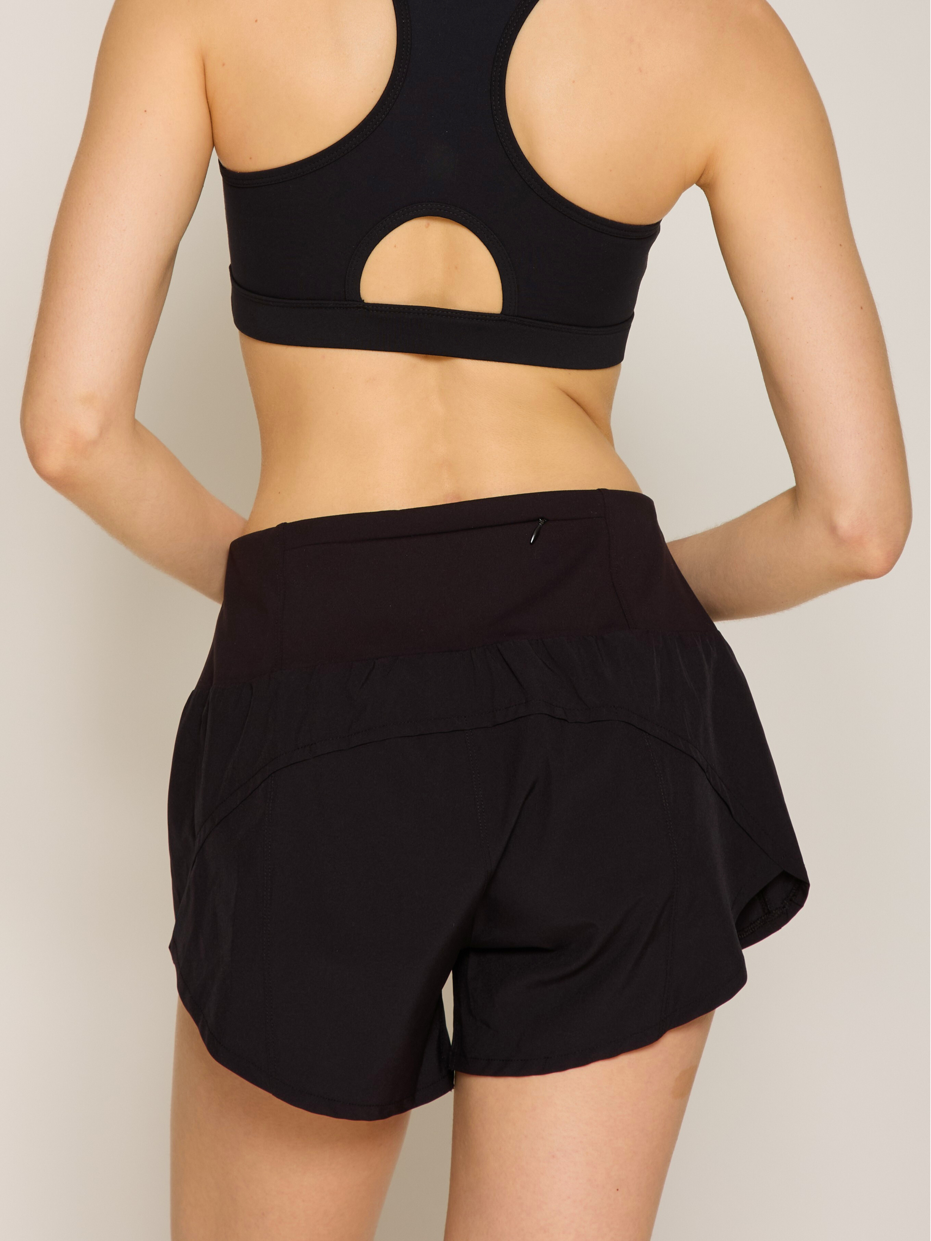 Back Yoke Woven Shorts in Various Colors