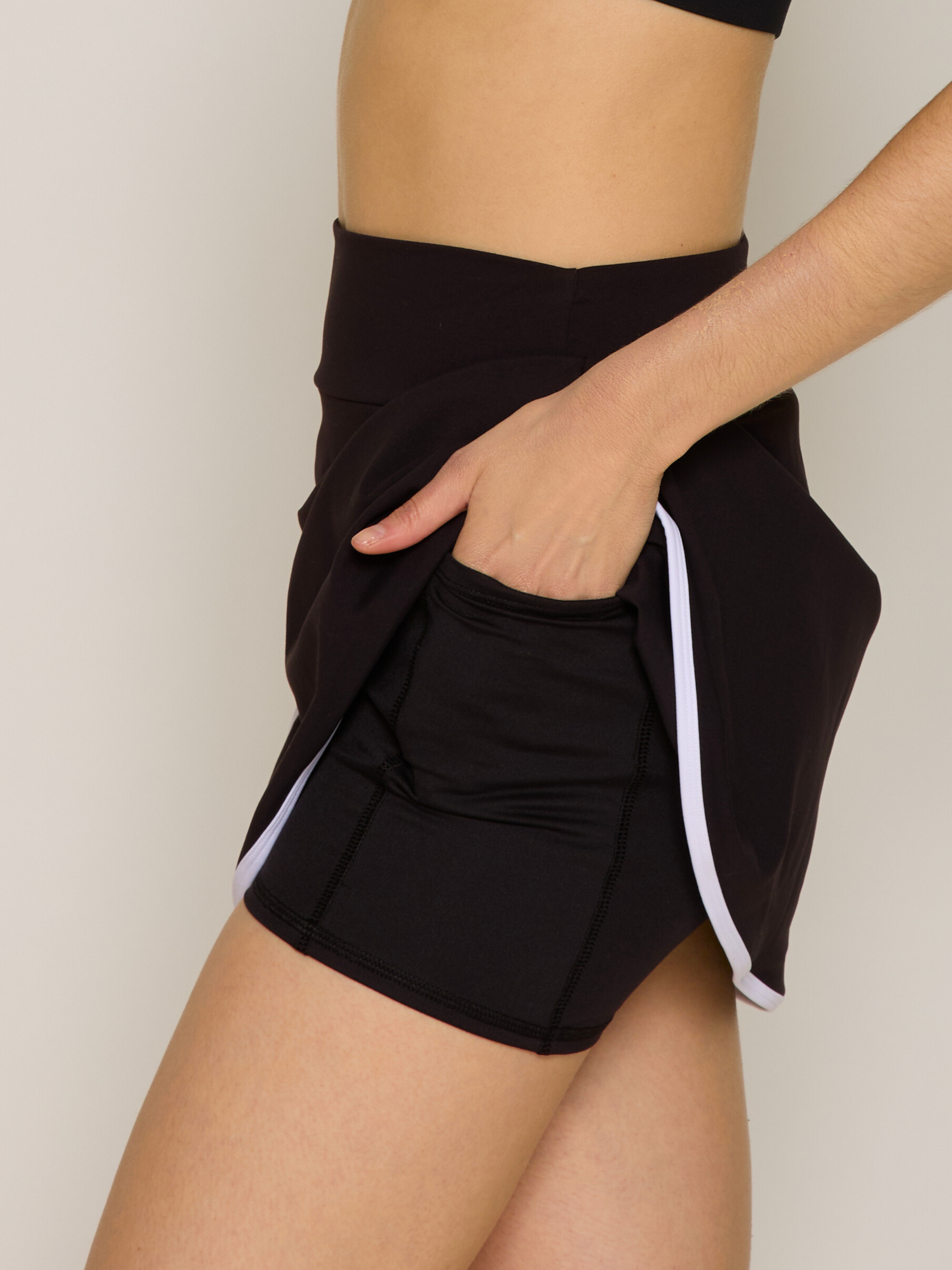 Slit Skort in Various Colors