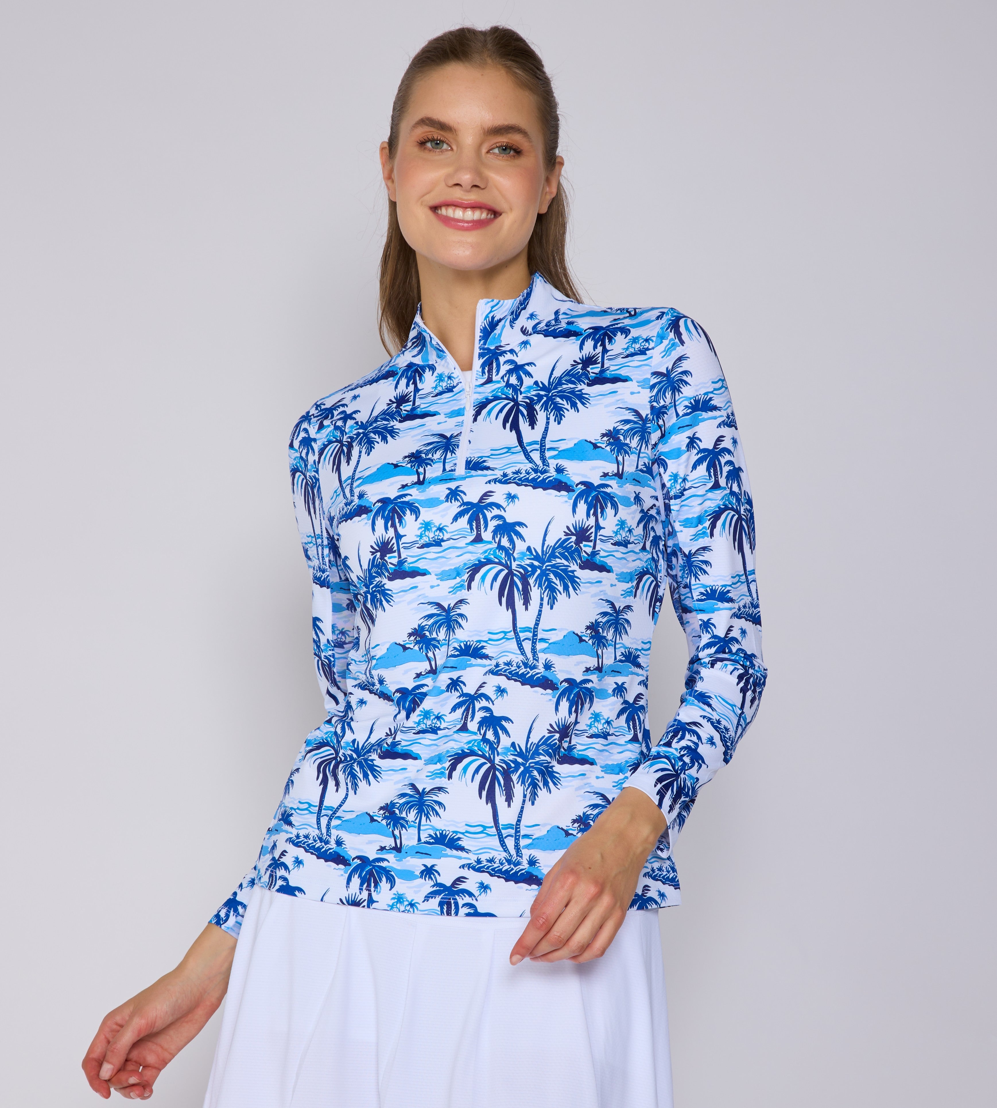 Danielle Mock Neck Top